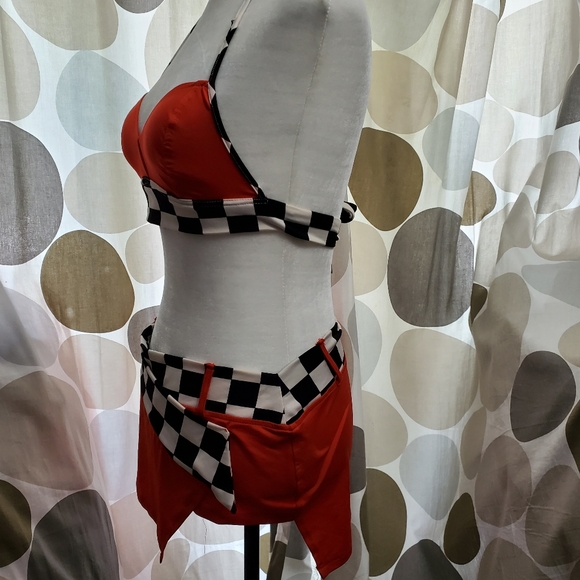 2pcs Red Bikini - Picture 2 of 5